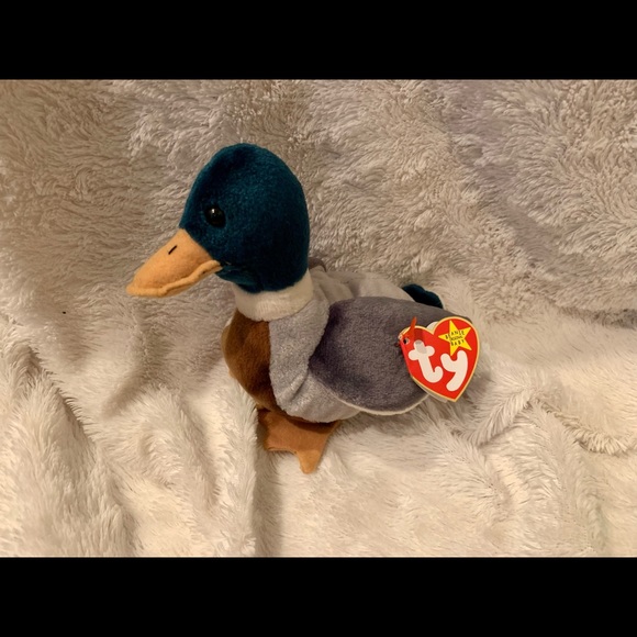 Ty Toys Rare Beanie Baby Jake The Duck Multiple Erorrs Perfect
